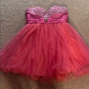 Pink homecoming dress